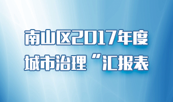 快三彩票平台
2017年度城市治理“汇报表”
